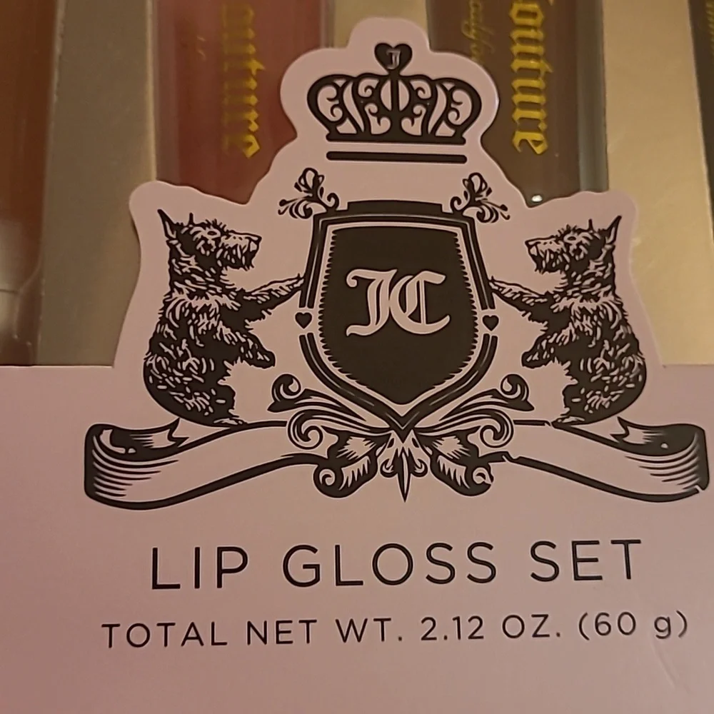 Juicy Couture Lip Gloss Collection - Pink, Gold, Brown tones